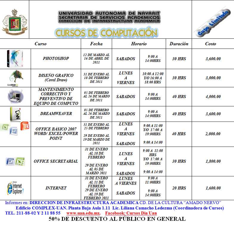 cursos
