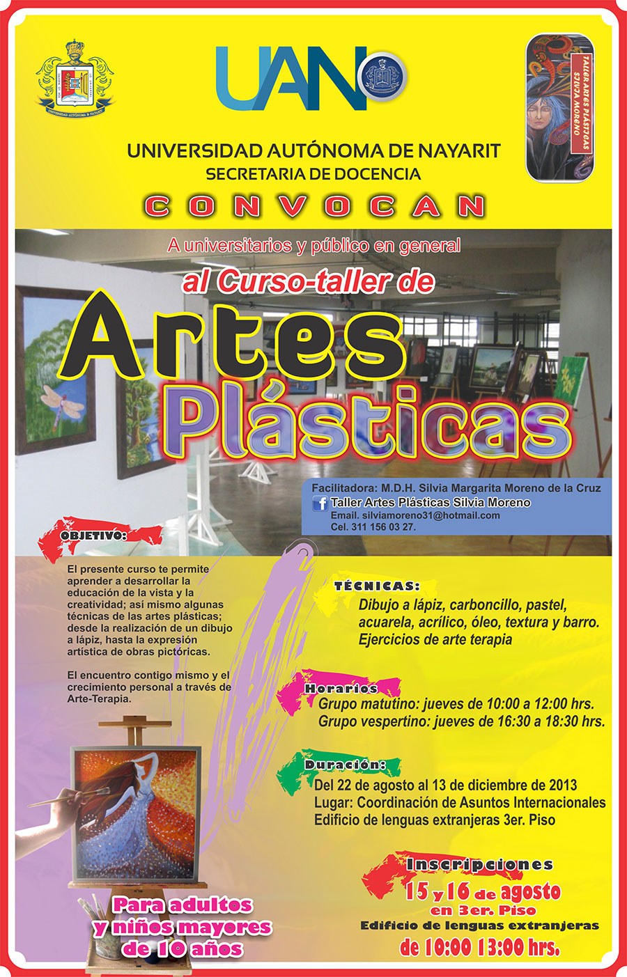 Curso talle de Artes plásticas 2013