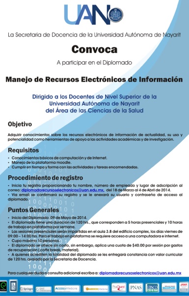 Diplomado: Manejo de recursos electrónicos de información