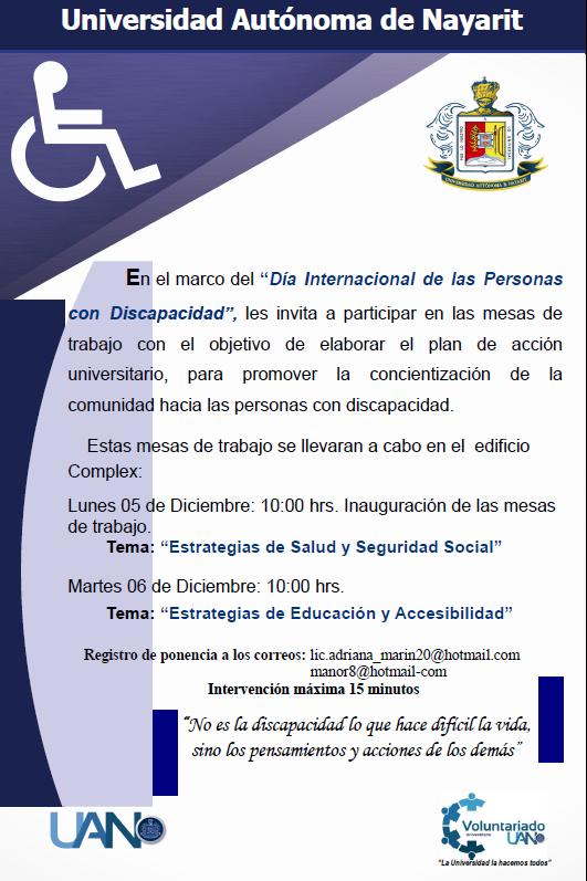 Día internacional de las personas con discapacidad