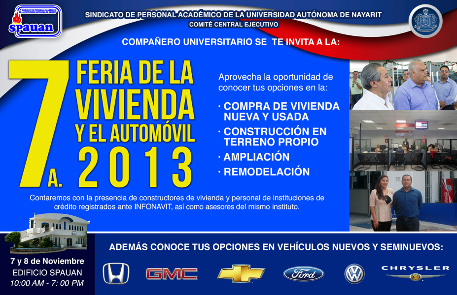 Feria de la vivienda y el automóvil SPAUAN 2013