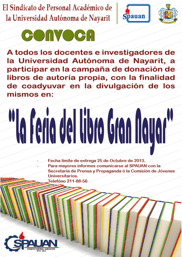 Donación de libros de autoría propia para docentes