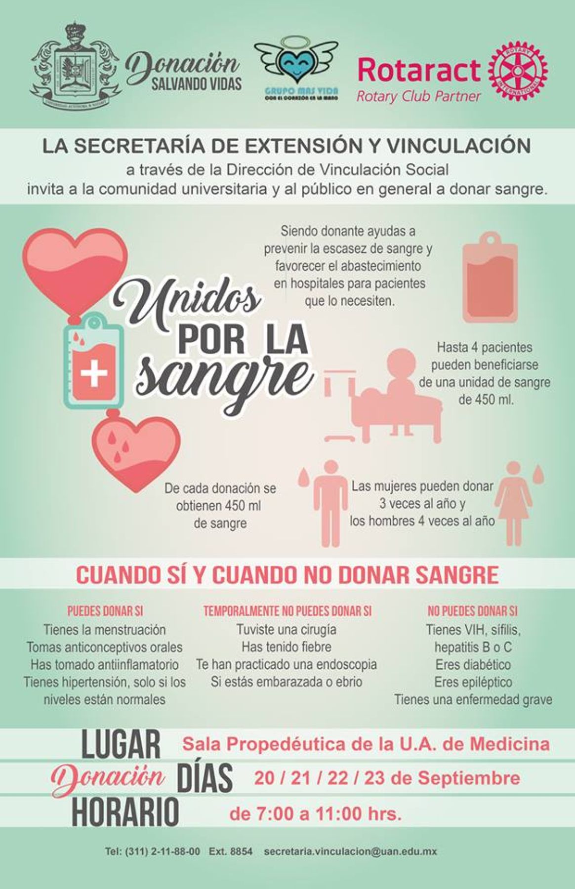 Donación de sangre