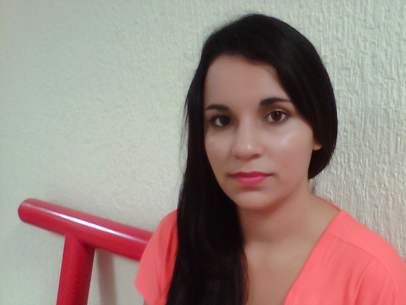 Verónica Barragán, estudiante de enfermería